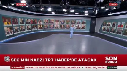 Türkiye 2024 Yerel Seçimleri TRT ekranlarında takip edildi
