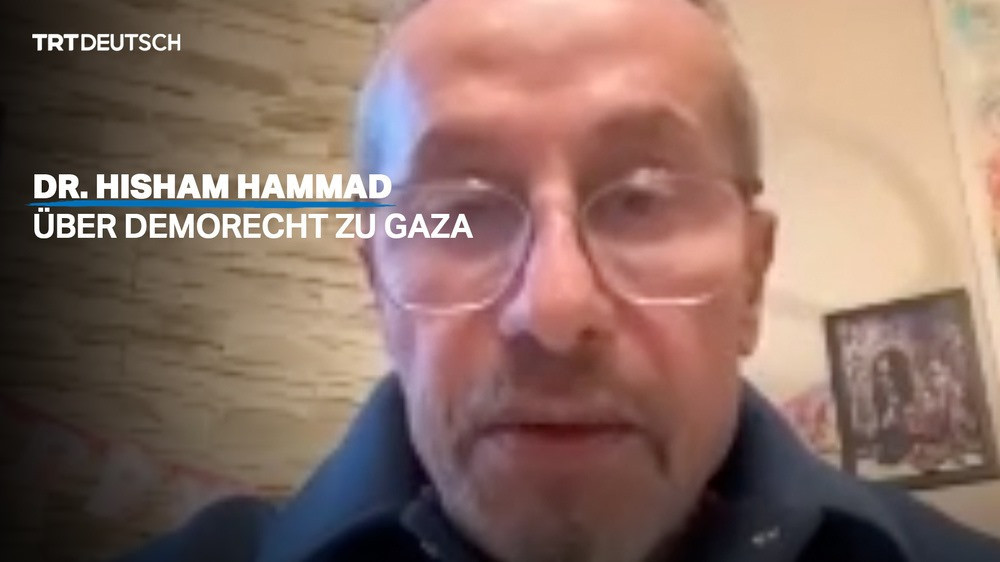 DR. HISHAM HAMMAD GAZZE’DEKİ GÖSTERİ HAKLARI ÜZERİNE KONUŞTU